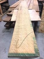 Hard Maple, Premium (curly)  1 x 8-1/4 x 121-3/4